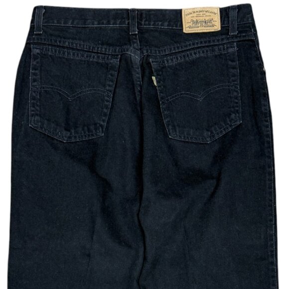 LEVI'S Women's NEW 900 Series Rare Vintage Jeans Black | Size 15 - Picture 5 of 11